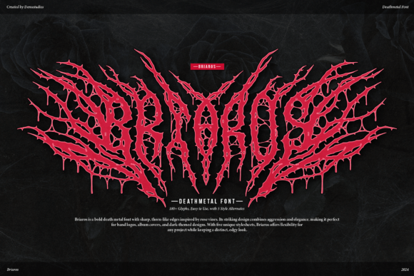 Briaros: The Brutal Typeface for Unapologetic Branding