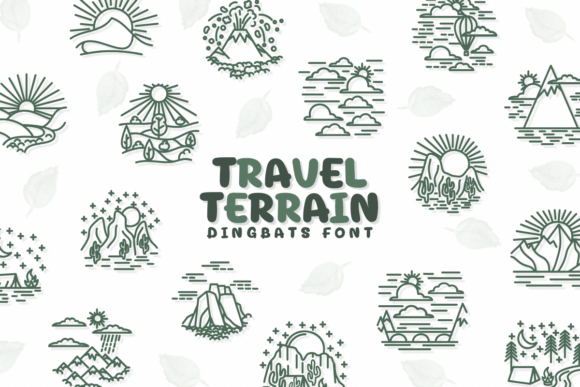 Bring the Outdoors to Life with Travel Terrain Dingbats