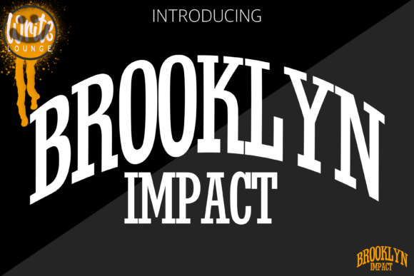 Brooklyn Impact: The Varsity Font for Bold Visual Statements