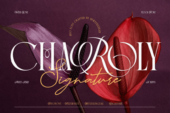 Charoly Signature: A Font Pairing for Elegant Design Projects