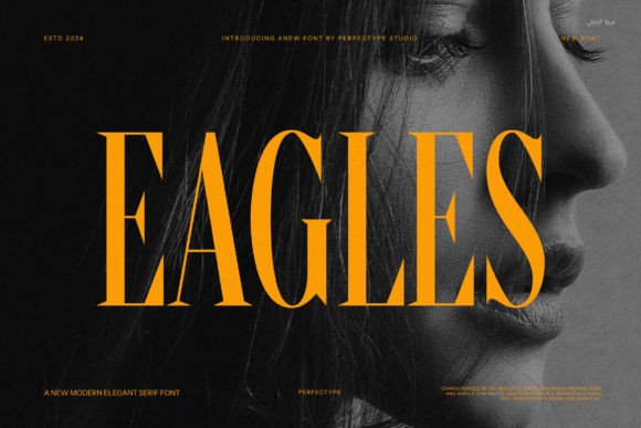 Eagles: A Vintage Serif That Brings Timeless Character to Your Brand