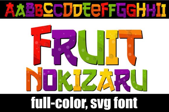 Fruit Nokizaru: The Playful Ninja Font for Bold Designs