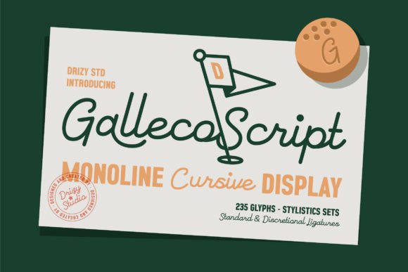 Galleco Script: Bridging Classic Sports and Modern Elegance
