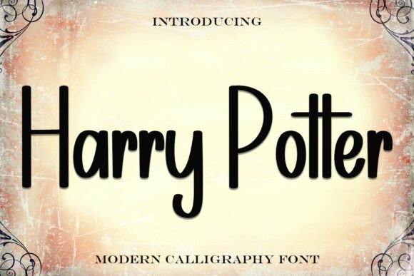 Harry Potter: A Font That Feels Like a Handwritten Note