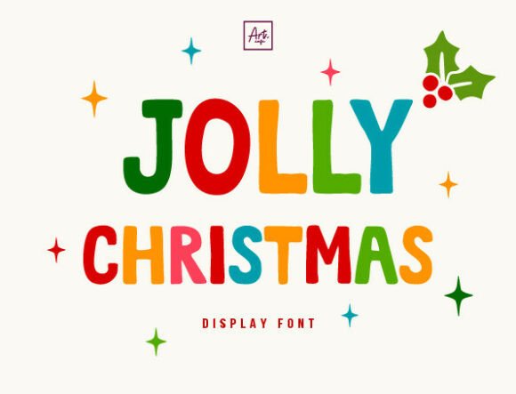 Jolly Christmas: A Font That Brings Holiday Cheer to Every Design