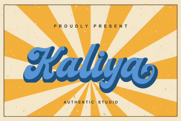 Kaliya: A Handwritten Font That Blends Nostalgic Charm with Modern Design