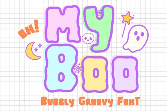 My Boo: A Bubbly Halloween Font for Every Creative Project