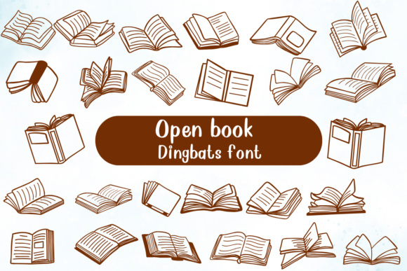 Open Book: A Charming Typeface for Literary and Educational Projects