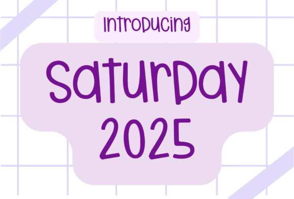 Saturday 2025: The Handwritten Font for Authentic Design