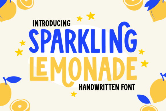 Sparkling Lemonade: A Font Full of Fresh, Playful Energy