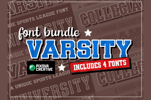 Varsity College Sport Bundle: Elevate Your Design Projects