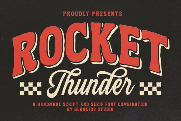 Why Rocket Thunder Could Be Your Next Go-To Vintage Font