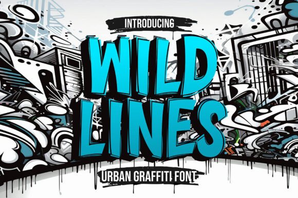 Wild Lines: The Street-Smart Font for Bold Projects